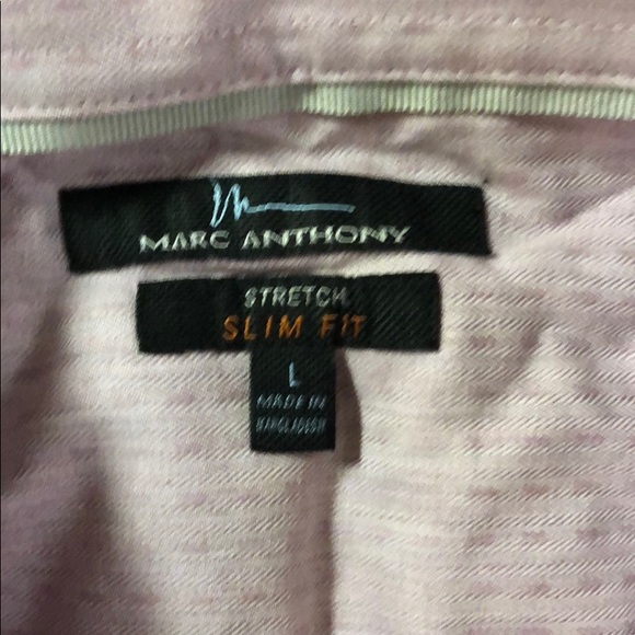 Pink Marc Anthony dress shirt - Picture 2 of 3